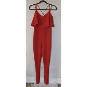 Forever 21 Jumpsuit Criss Cross Back